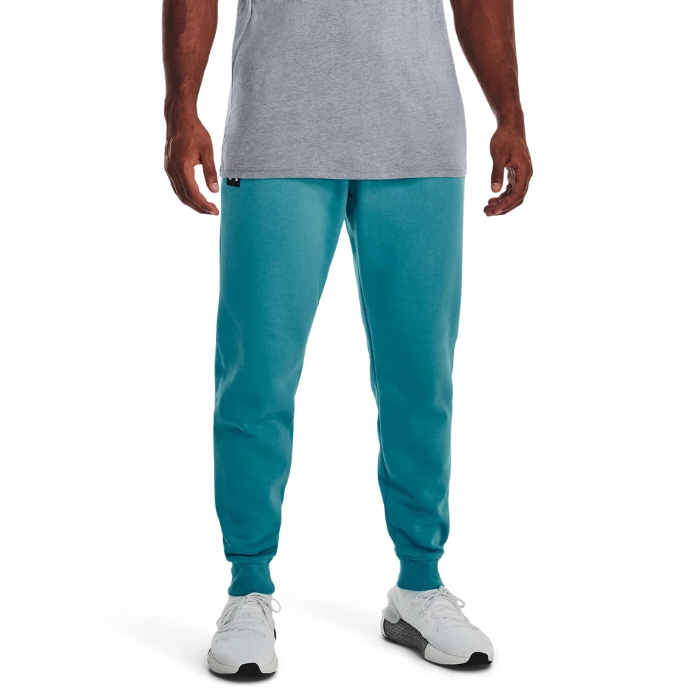 Under Armour Mens Rival Fleece Joggers in Blue