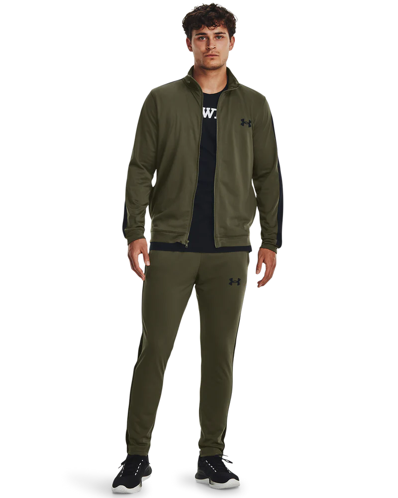Under Armour Mens Emea Track Suits In Olive