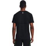 Under Armour Mens Streaker Short Sleeves T-Shirt In Black