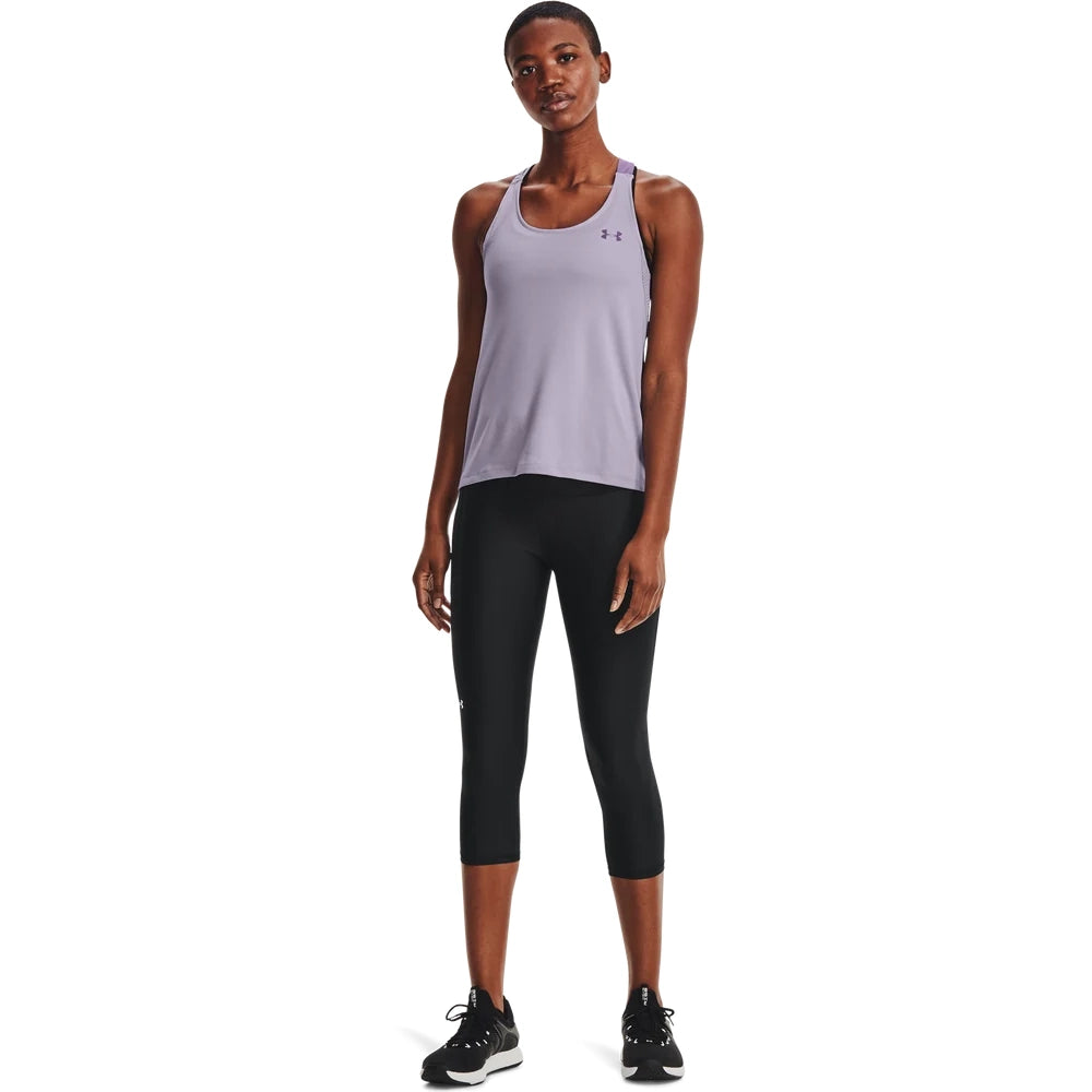 Under Armour Womens HeatGear® Armour Hi Capri Tights In Black