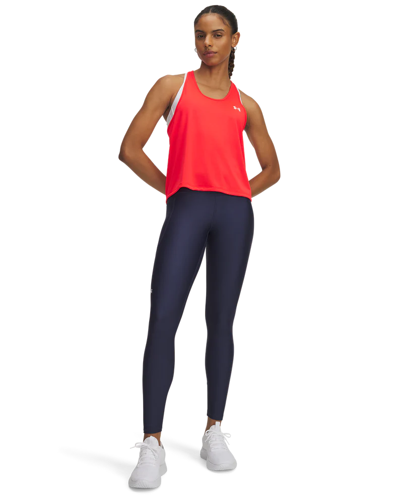 Under Armour Ladies Hi Rise Leggings In Navy