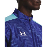 Under Armour Mens Challenger Track Jacket In Navy Multi