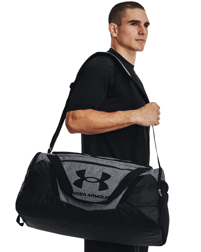 Under Armour Undeniable 5.0 Duffle Bag In Black & Grey