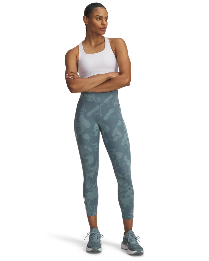 Under Armour Womens Fast Ankle Tights In Jasper Blue