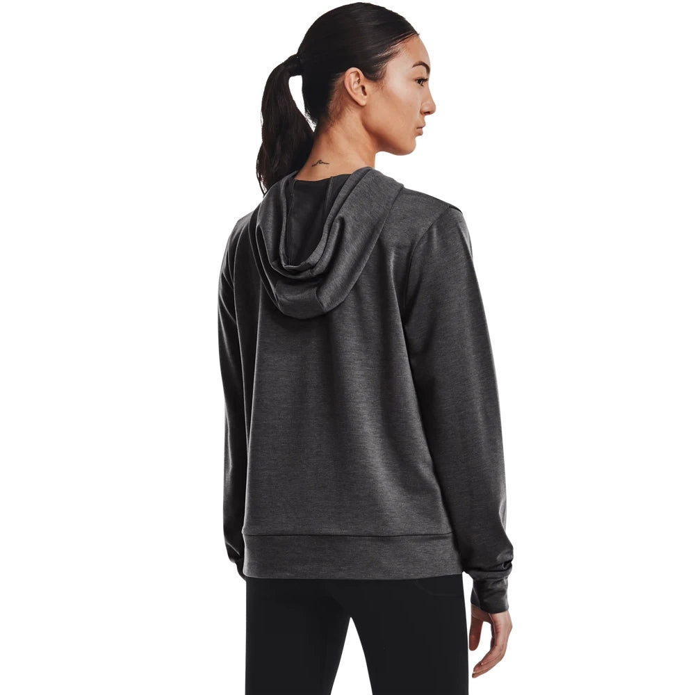Under Armour Womens Rival Terry Hoodie In Grey