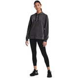 Under Armour Womens Rival Terry Hoodie In Grey