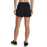 Under Armour Womens Rival Fleece Shorts In Black
