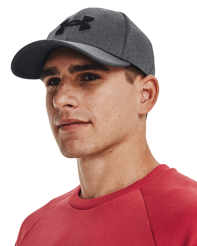 Under Armour Mens Blitzing Str Cap In Grey