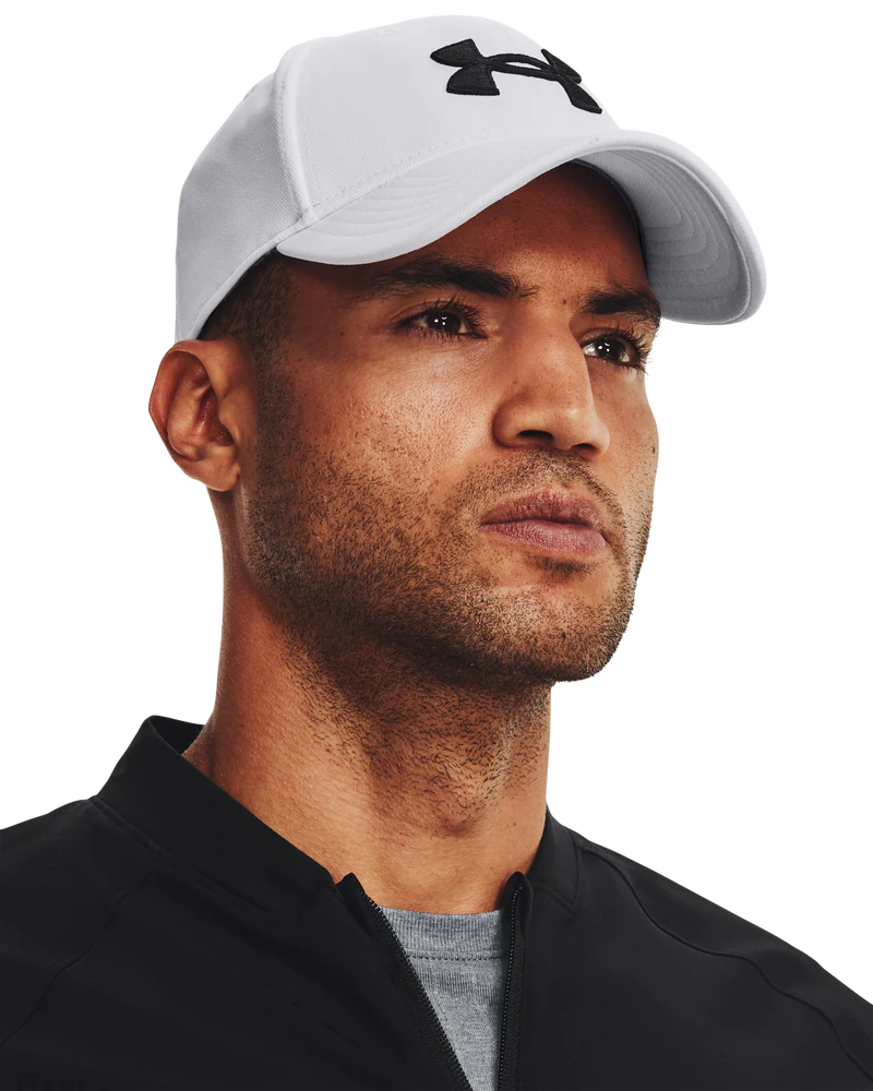Under Armour Mens Blitzing Cap In White