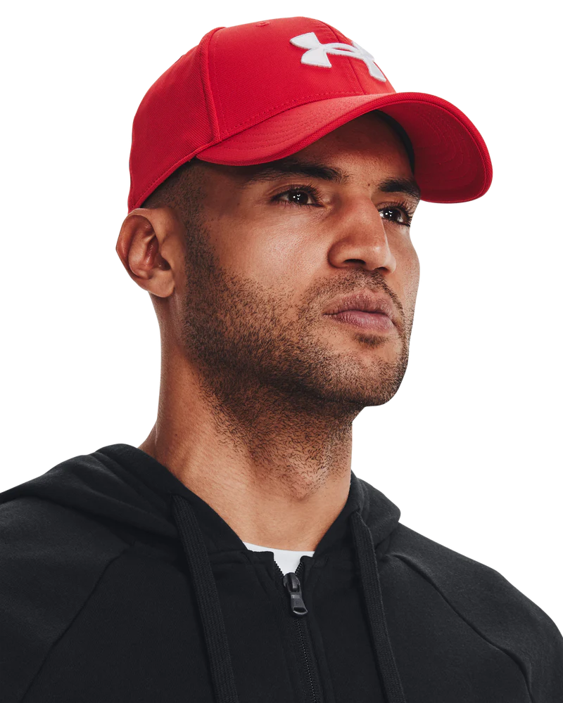 Under Armour Mens Blitzing Cap In Red