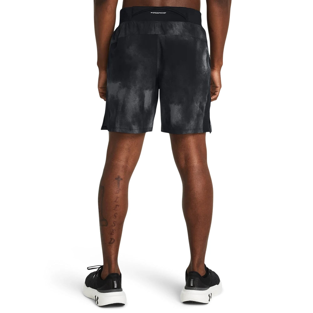 Under Armour Mens Launch Pro 7 Shorts In Charcoal