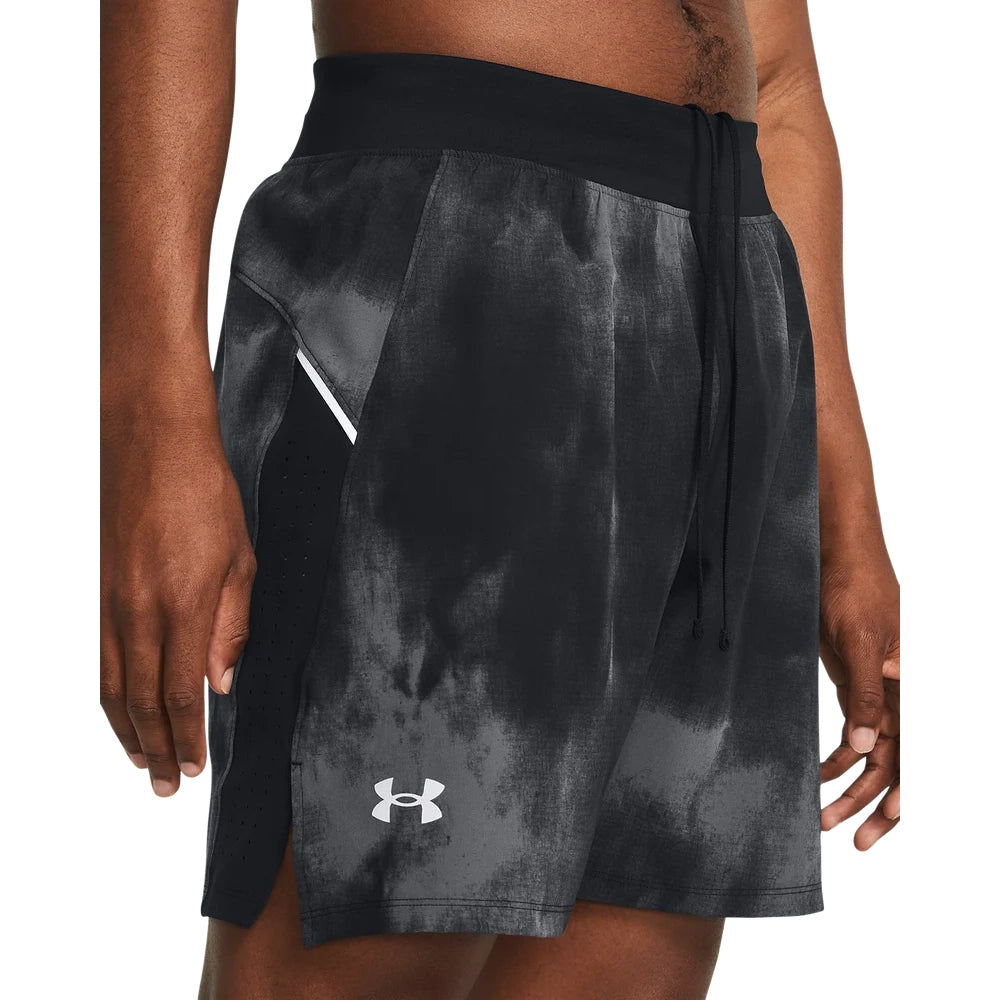 Under Armour Mens Launch Pro 7 Shorts In Charcoal