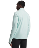 Under Armour Mens Qualifier Run 1/4 Zip T-Shirts In Refresh Mint