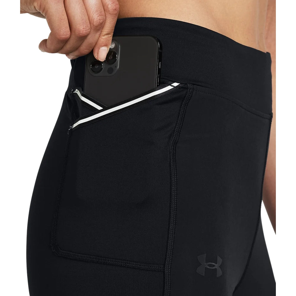 Under Armour Womens Qualifier Cold Tight In Black
