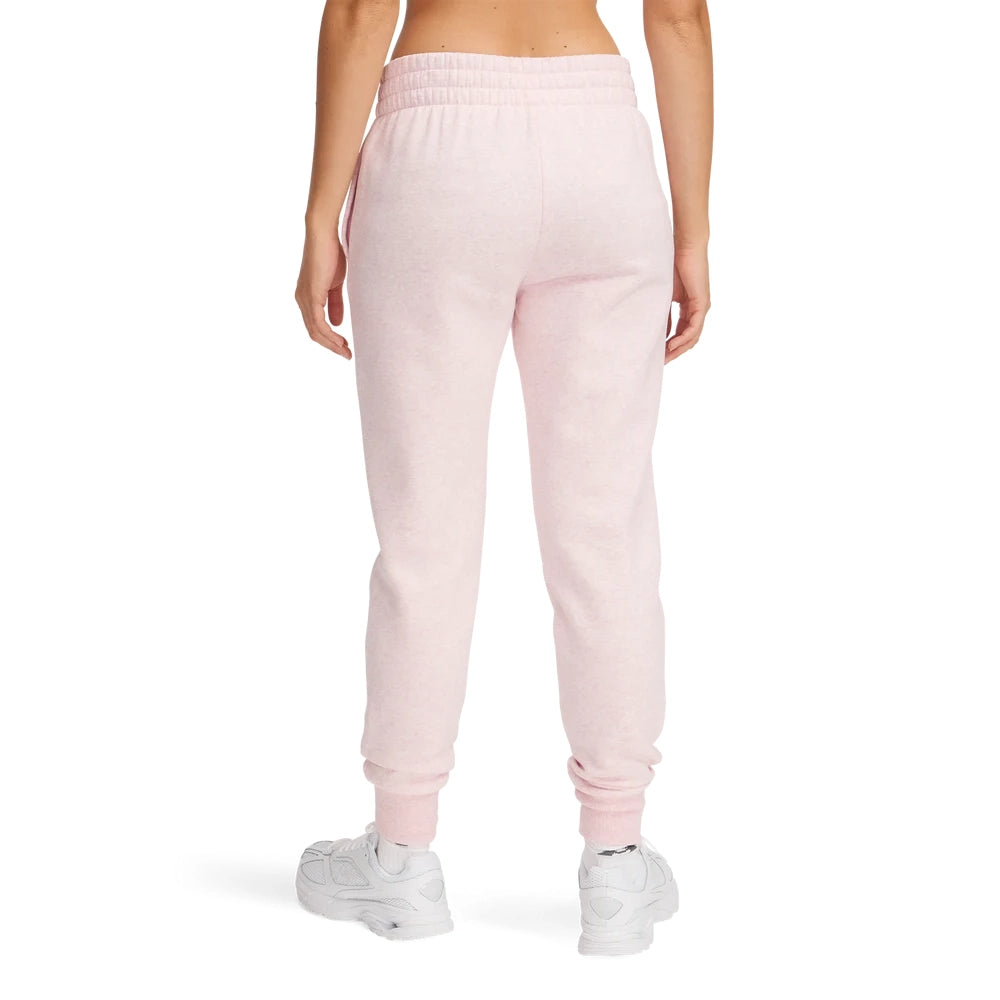 Under Armour Womens Rival Fleece Jogger In Pink