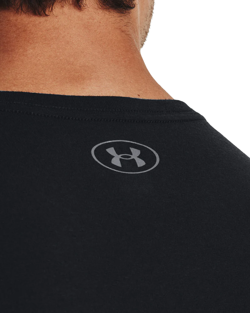 Under Armour 1379451 Big Logo Full Ss 001 Black