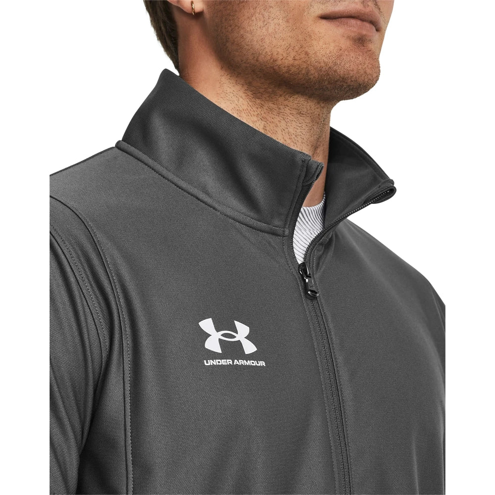 Under Armour Mens Challenger Track Jacket In Grey