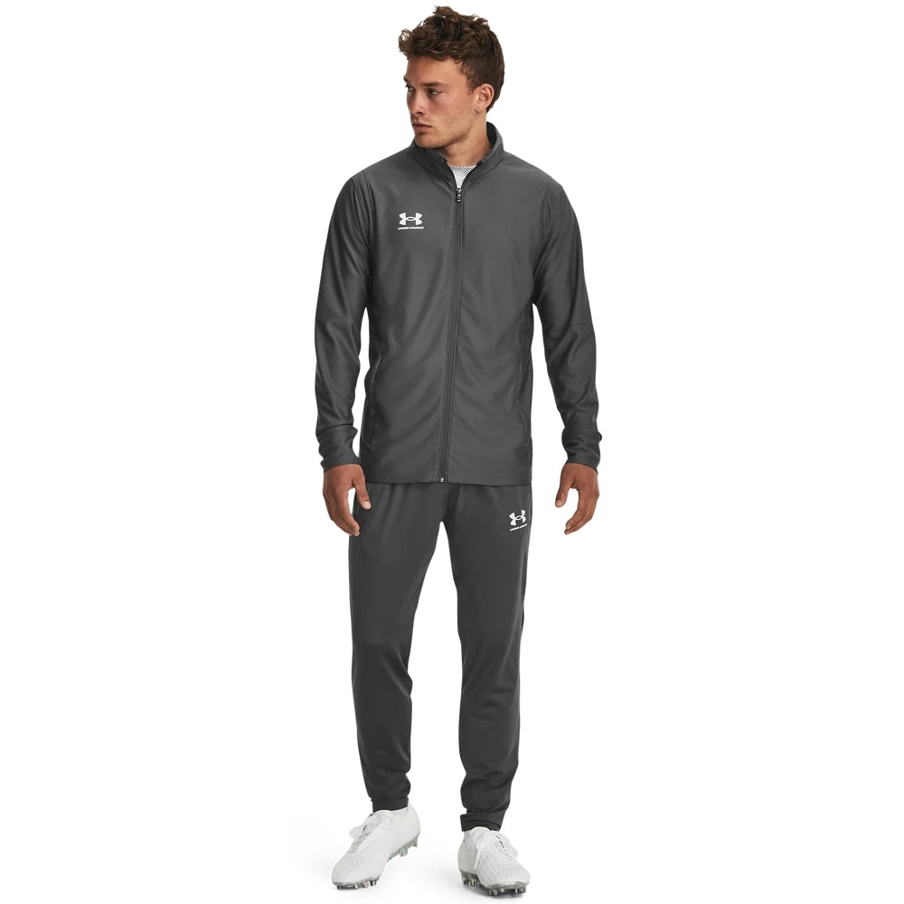 Under Armour Mens Challenger Track Jacket In Grey
