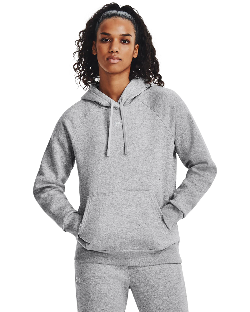 Under Armour Women Rival Fleece Hoodie Grey