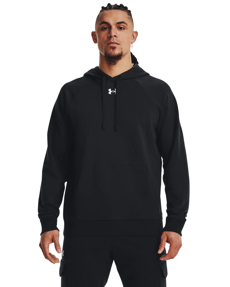 Under Armour Men Rival Fleece Hoodie Black