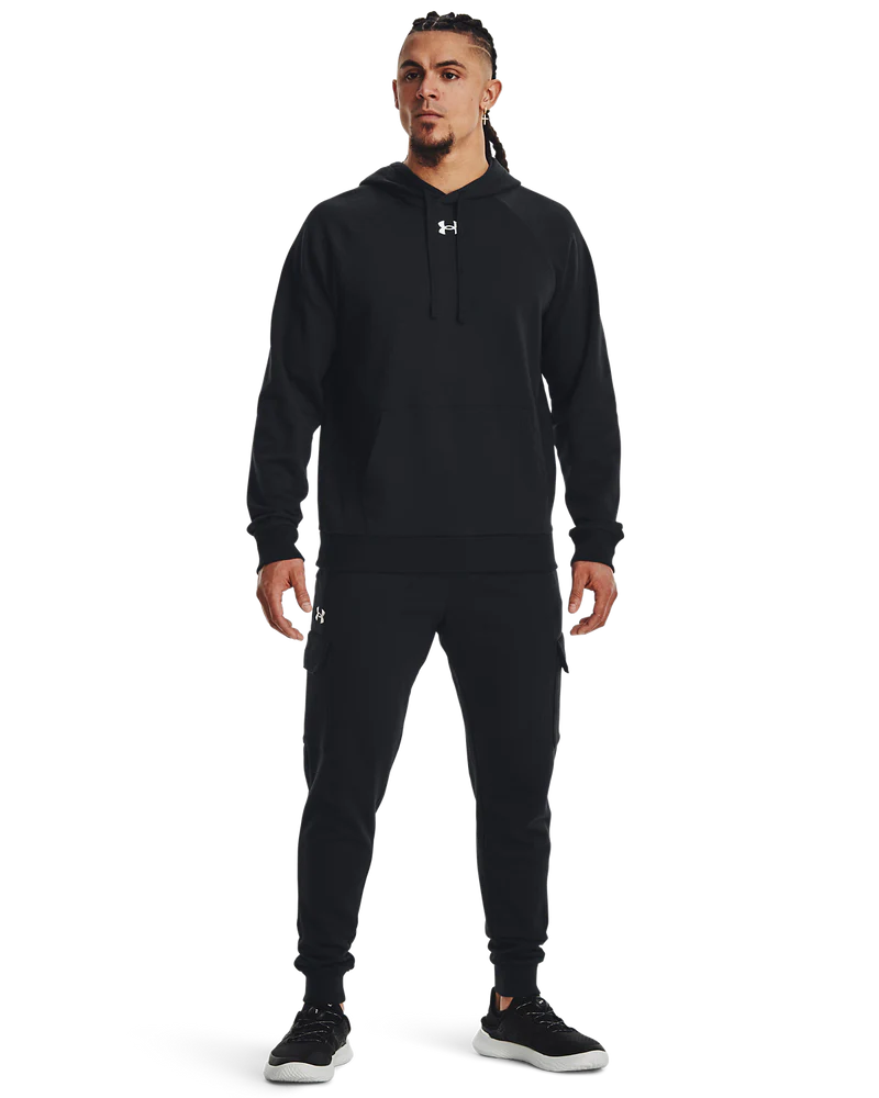 Under Armour Men Rival Fleece Hoodie Black