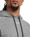 Under Armour Mens Rival Cotton Fleece Hoodie In Grey