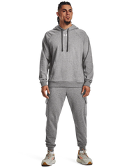 Under Armour Mens Rival Cotton Fleece Hoodie In Grey