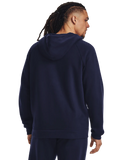 Under Armour Rival Fleece Full-Zip Hoodie In Blue