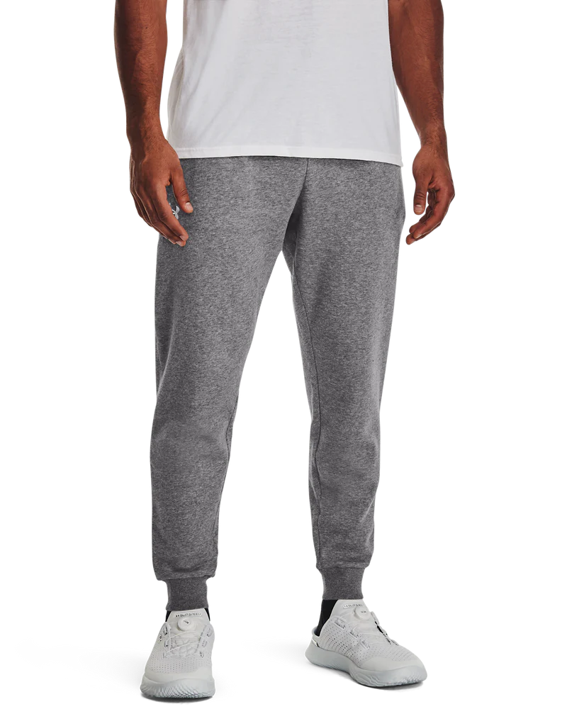 Under Armour Mens Rival Fleece Joggers In Grey