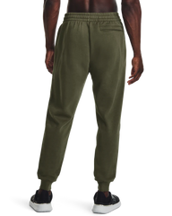 Under Armour Mens Rival Fleece Joggers In Olive
