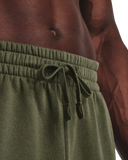 Under Armour Mens Rival Fleece Joggers In Olive