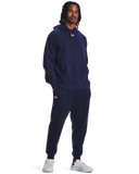 Under Armour Mens Rival Fleece Joggers In Navy