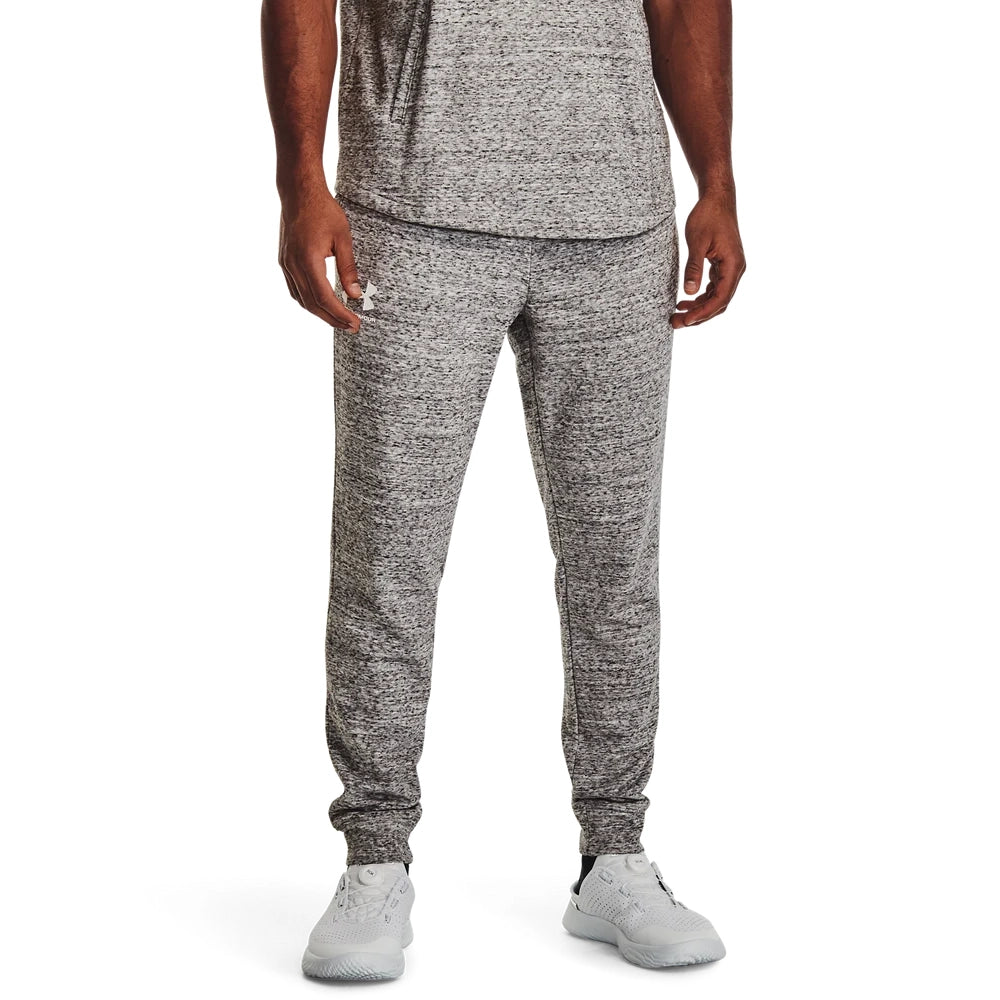 Under Armour Mens Rival Terry Jogger  In Light Grey