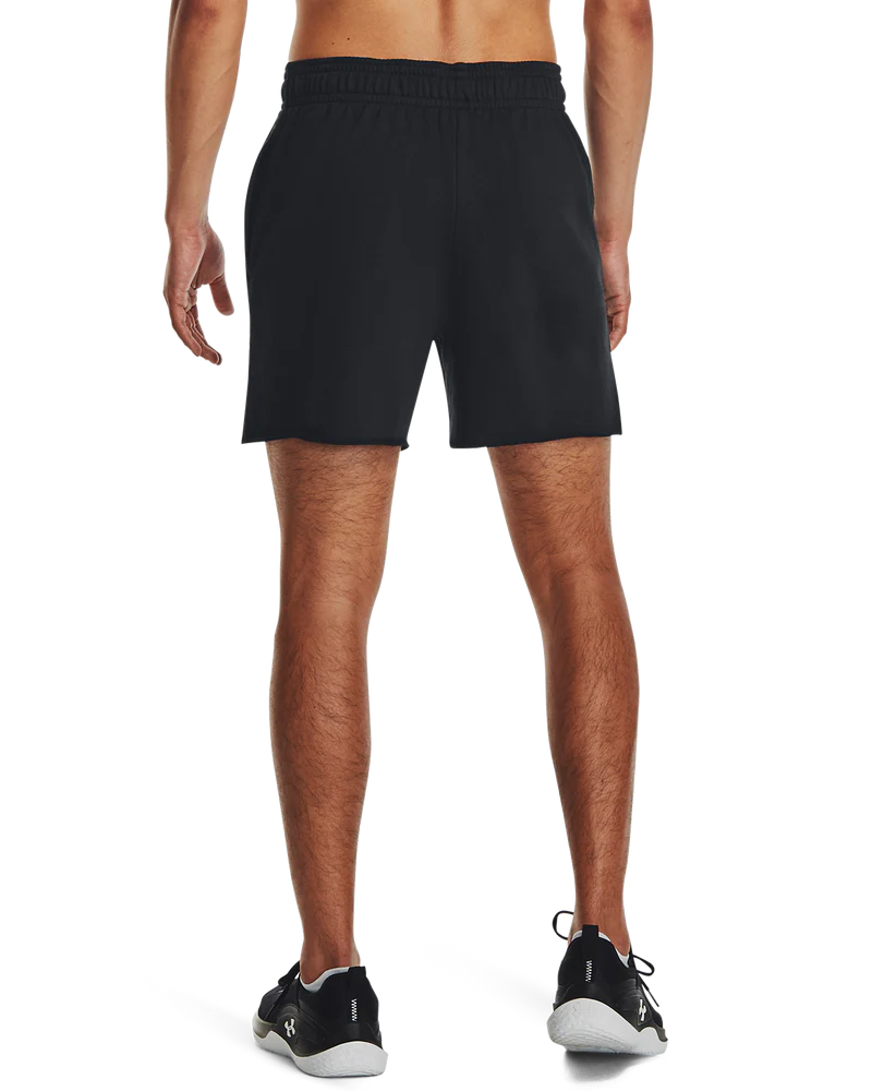 Under Armour Mens  Rival Terry Shorts In Black