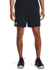 Under Armour Mens  Rival Terry Shorts In Black