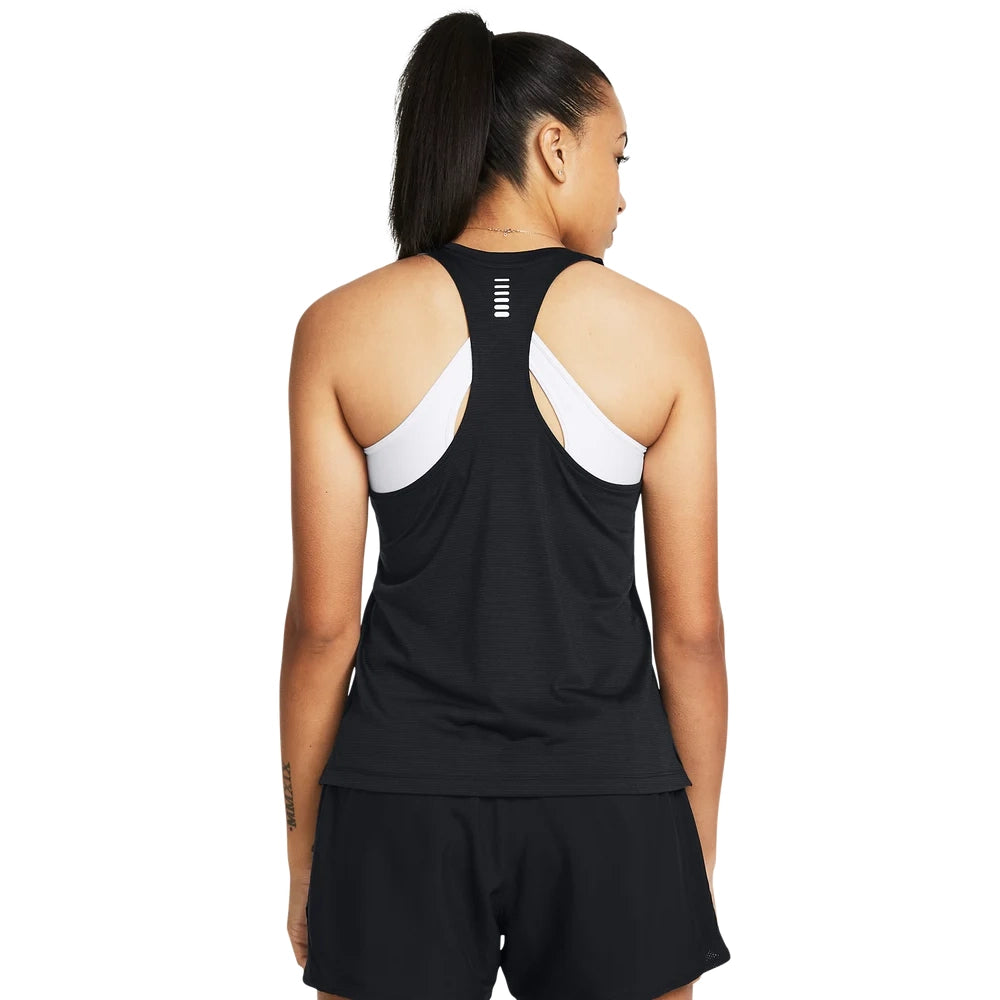 Under Armour Womens Launch Singlet Tank Top In Black