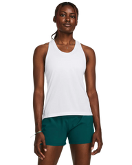 Under Armour Womens Launch Singlet Tank Top In White