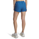 Under Armour Womens Fly by 3" Shorts In Blue