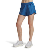 Under Armour Womens Fly by 3" Shorts In Blue