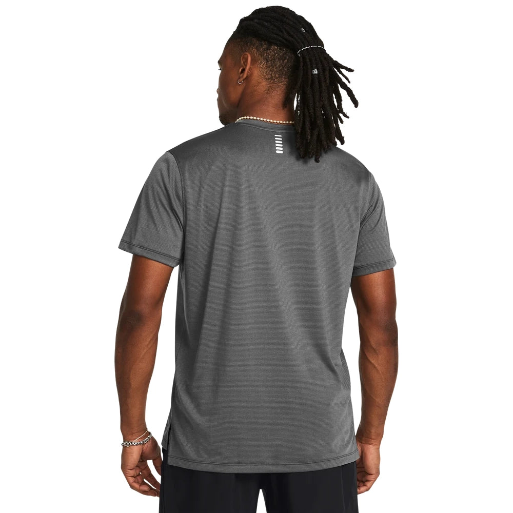 Under Armour Mens Launch Short Sleeve T-Shirt In Grey