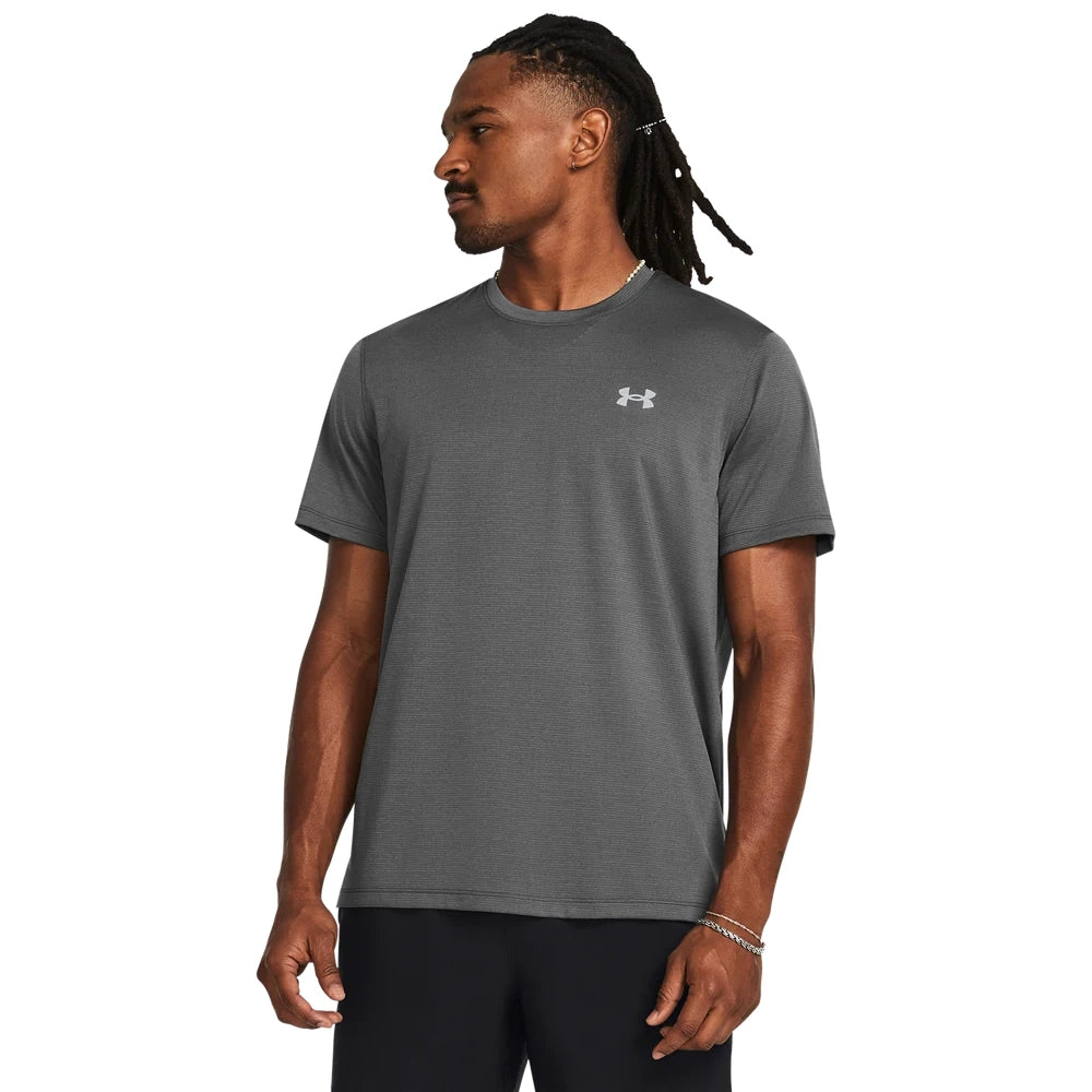 Under Armour Mens Launch Short Sleeve T-Shirt In Grey