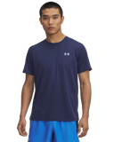 Under Armour Mens Launch Short sleeve T-Shirts In Navy