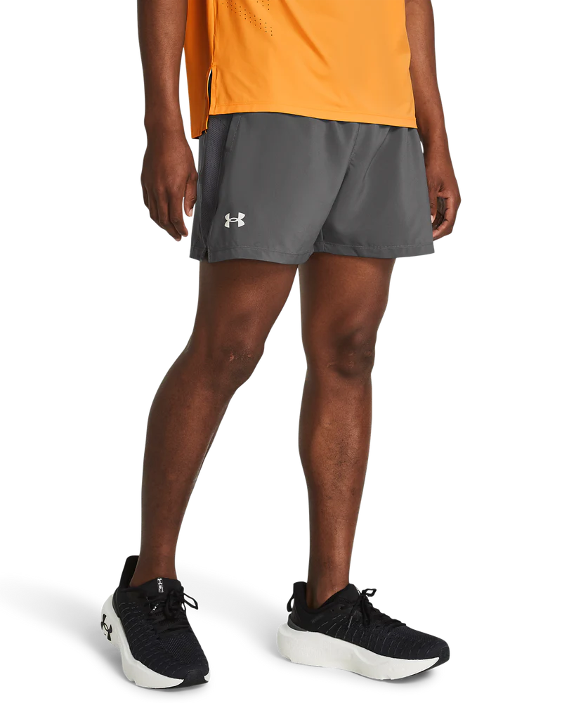 Under Armour Mens Lunch 5" Shorts In Grey