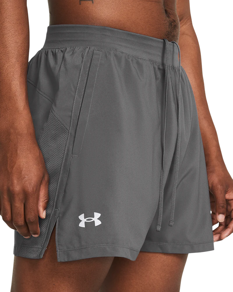 Under Armour Mens Lunch 5" Shorts In Grey