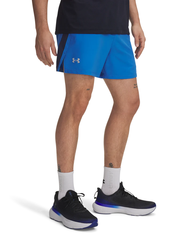 Under Armour Mens Lunch 5" Shorts In Turquoise