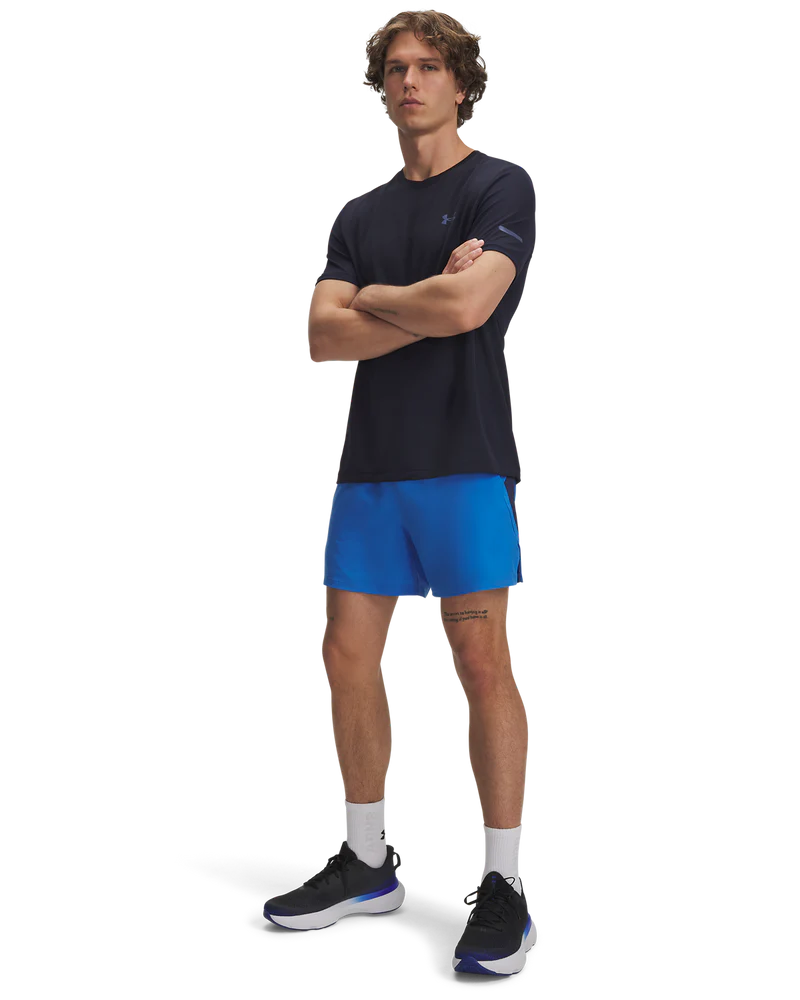 Under Armour Mens Lunch 5" Shorts In Turquoise