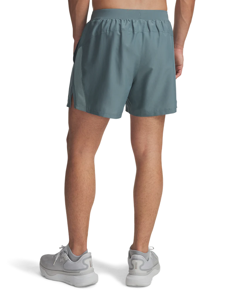 Under Armour Mens Lauch 5" Shoets In Jasper Blue