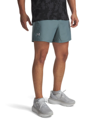 Under Armour Mens Lauch 5" Shoets In Jasper Blue