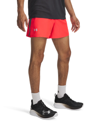 Under Armour Mens Lunch 5" Shorts In Racer Red
