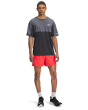 Under Armour Mens Lunch 5" Shorts In Racer Red